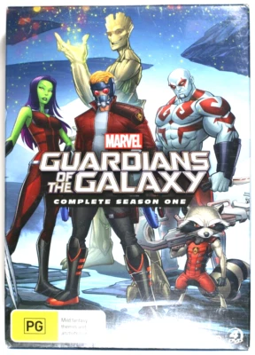 Guardians Of The Galaxy Complete Season 1 : 4 DVD Set - Region 4 - New Sealed - Image 1 of 3