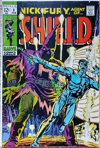 NICK FURY AGENT OF SHIELD #9 VF- 7.5 MARVEL 2/1969 - Picture 1 of 2