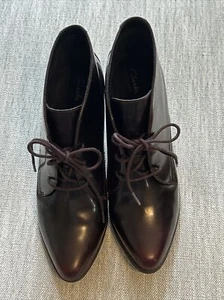 Clark’s Talla 11 Nuevo Sin Caja Oxford Mujer Marrón Con Cordones Botines Trabajo Negocios Informales - Imagen 1 de 6