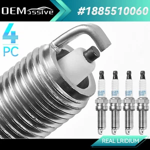 4pcs For Hyundai Accent Kia Rio 1.4 1.6L 2006-2022 Iridium Spark Plug1885510060 - Picture 1 of 17