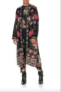NUEVA CHAQUETA DE PUNTO CAMILLA HAMPTON HIVE CÁRDIGAN LARGO CRISTALES. - Imagen 1 de 8