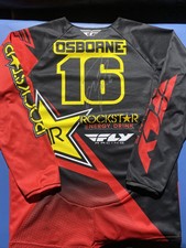 Zach Osbourne Signed Motocross Jersey Rockstar Husqvarna