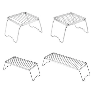 Foldable Stove Stand Cooking Equipment Portable for Barbecue Hiking Fishing - Picture 1 of 24