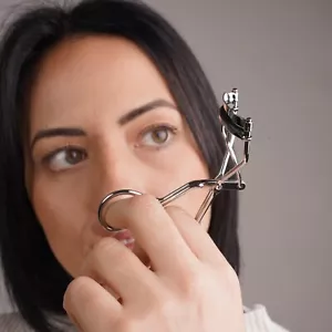 Plegador De Pestañas Profesional De Acero Para Pestañas Curvas Maquillaje - Imagen 1 de 7