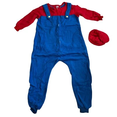 Disfraz Udekit Super Mario Brothers niños XL una pieza polar halloween Foto 1 de 4