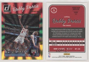2016-17 Panini Donruss Green and Yellow Holo Laser Bobby Portis #14