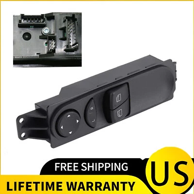 Interruptor de ventana de puerta delantera izquierda para Freightliner Sprinter 3500 2,1 L 2015 2016 2017 Foto 1 de 4