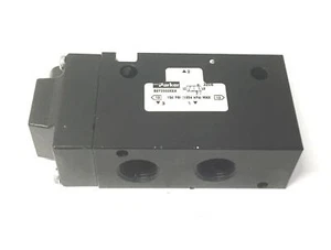 Válvula de control de aire Parker 3/8" NPT en línea 3 vías 2 posiciones B6Y2000XXA nuevo de lote antiguo - Imagen 1 de 5
