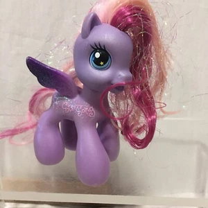 My Little Pony STAR SONG 4” Hard Plastic Swivel Head Purple Pink Sparkle 2008 - Picture 1 of 4