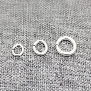925 Sterling Silver Oval Open Jump Rings Bulk Jump Rings for Bracelet Necklace - Picture 1 of 5