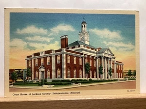 Court House of Jackson County: Independence, MO - Vintage Postcard - Picture 1 of 3