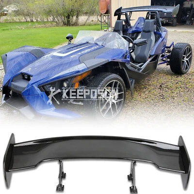 For 2015-2024 Polaris Slingshot 46" Rear Trunk Spoiler GT Wing Lip Gloss Black - Image 1 of 4