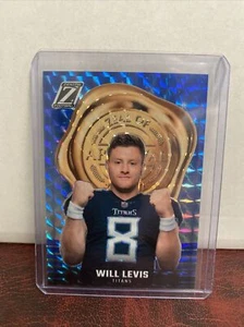 2023 Panini Zenith - Zeal of Approval Blue #25 Will Levis (RC) Titans - Picture 1 of 2