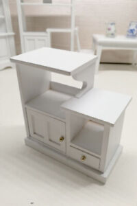 Dollhouse Miniatures 1:12 Scale Plain Cabinet Furniture Display Rack 4 color