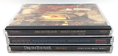 Dream Theater CD Lot When Dream and Day Unite Awake Images and Words Import Foto 1 de 4