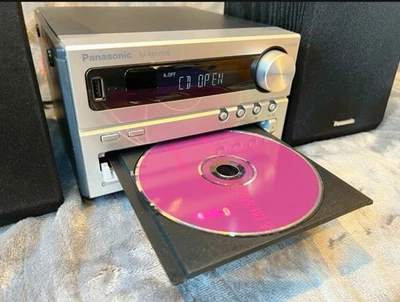 Panasonic SA-PM250B 20W DAB Micro Hi-Fi CD System FULLY WORKING VGC - Image 1 of 4