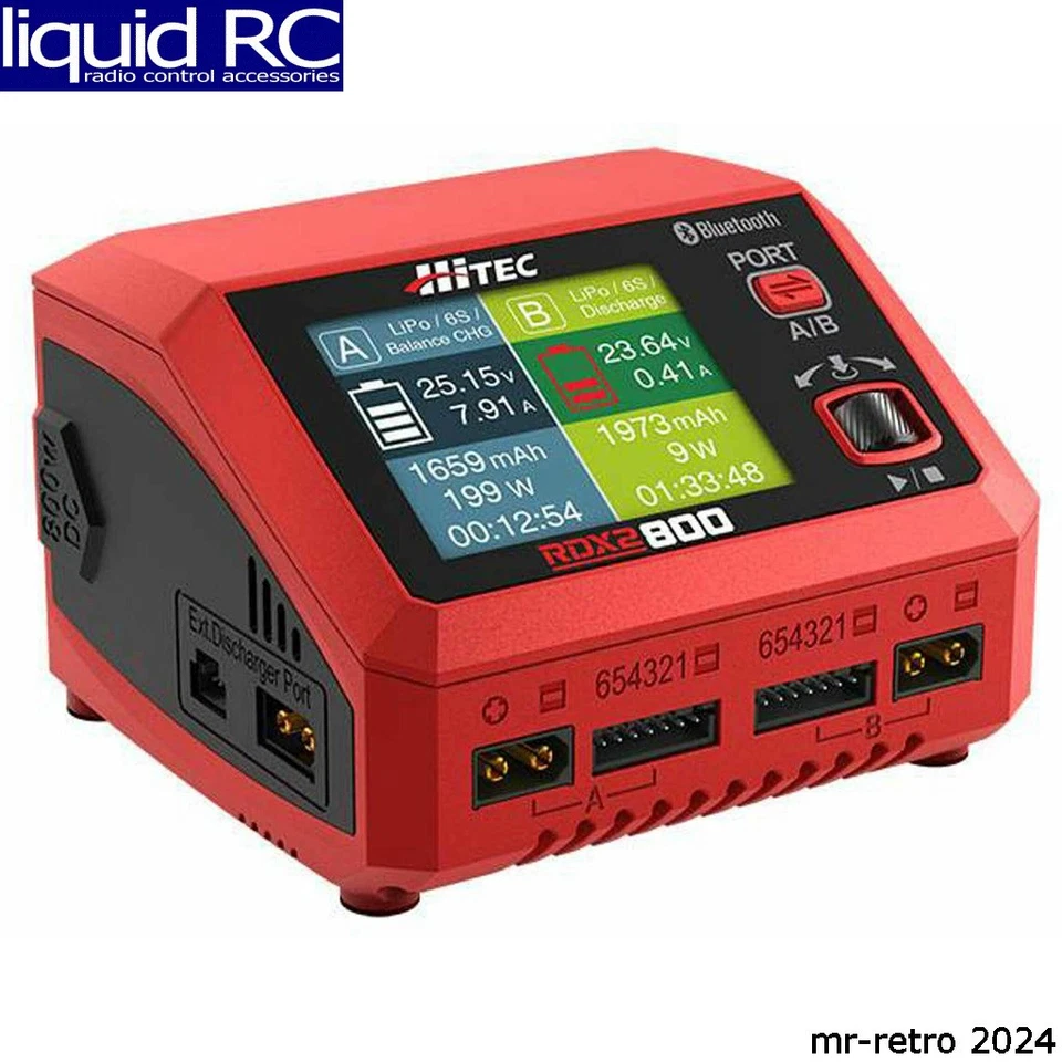 Hitec/RCD 44311 RDX2 800 AC/DC Multi-Function Smart Charger - Image 1 of 1