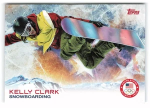 2014 Topps U.S. Olympic & Paralympic Team & Hopefuls #15 Kelly Clark USA - Picture 1 of 2