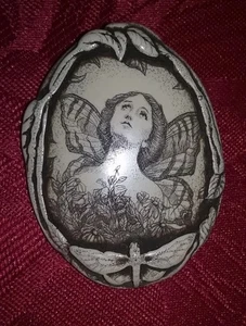 Vintage signierte 1996 R H Libelle Feengarten Brosche Anstecknadel - Bild 1 von 5