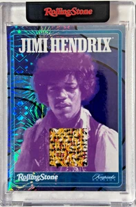 2025 ROLLING STONE KEEPSAKE COLLECTION Jimi Hendrix SP #1/5 FIREWORKS RELIC #72 - Picture 1 of 2