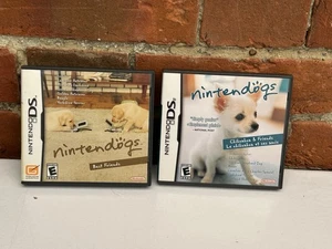 Nintendogs: Best Friends (Nintendo DS, 2007) CIB todos los insertos probados con otro juego - Imagen 1 de 8