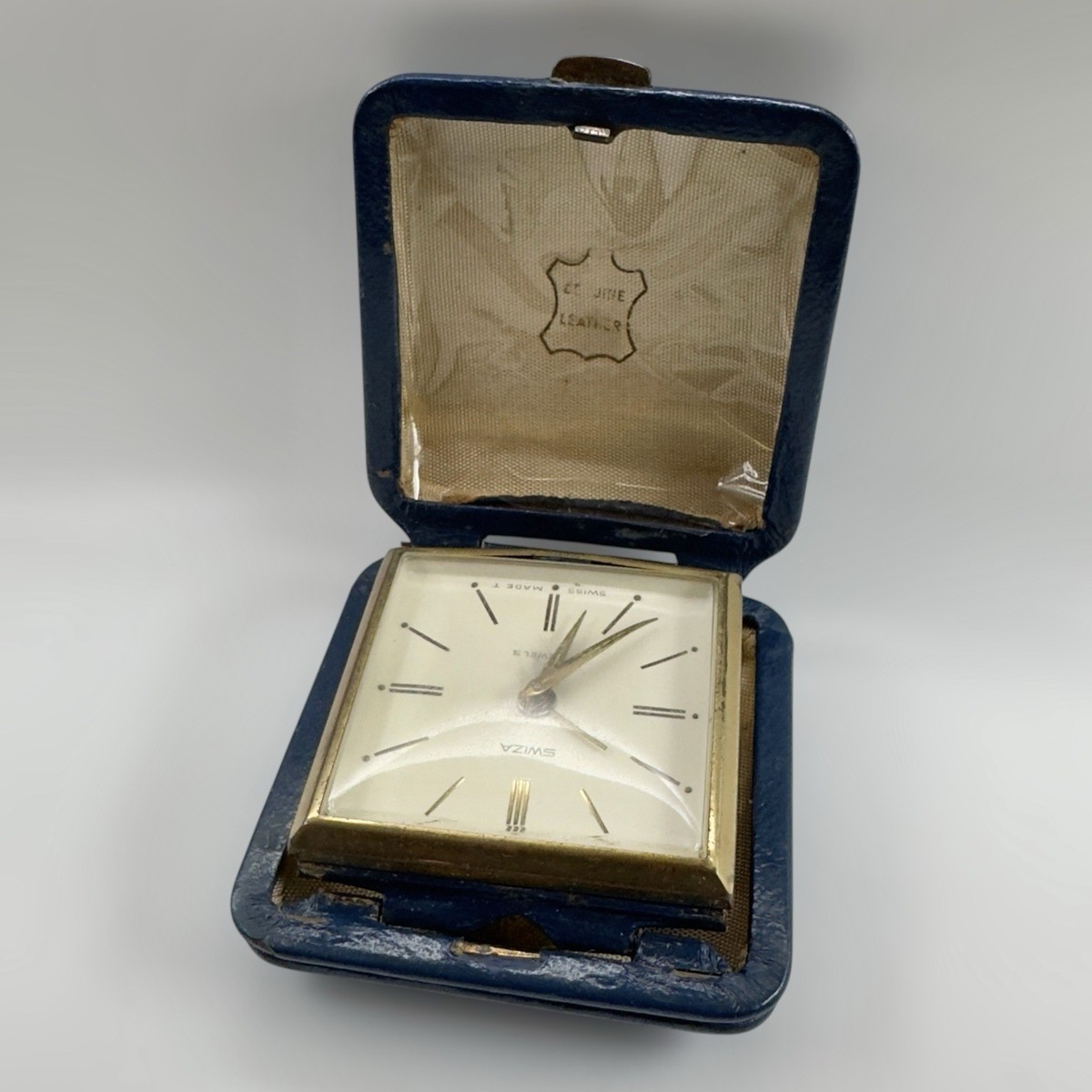 SWIZA ヴィンテージ windupアラームクロック Vintage Swiza Aladdin windup alarm clock, Vintage Swiss made