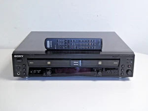 Sony RCD-W100 Audio CD-Recorder / Doppellaufwerk inkl. FB, 2 Jahre Garantie - Bild 1 von 6