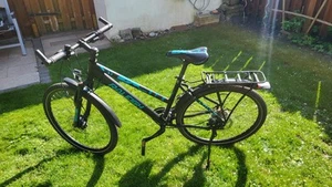 Damenfahrrad Mädchenfahrrad Mountainbike 26 Zoll 24 Gang Scheibenbremsen LED - Bild 1 von 9