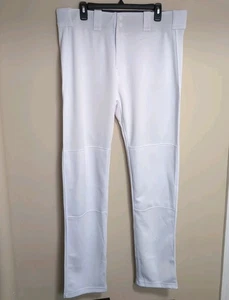 NWT Easton Mako 2 Baseball Pants - Adult XL - White - Adjustable Hem - Picture 1 of 15