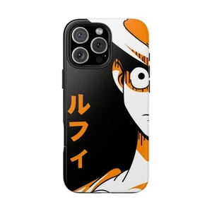 Funda de teléfono resistente Monkey D. Luffy iPhone 16 15 14 13 12 11 Pro Max XS S24 S23 - Imagen 1 de 8