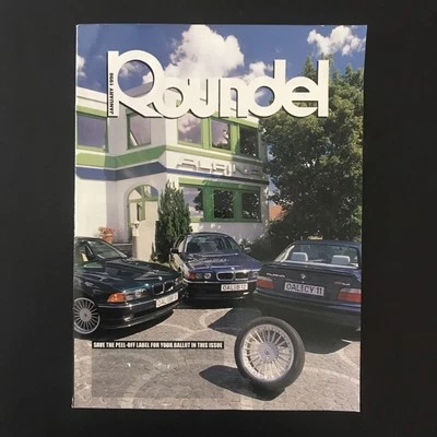 Roundel BMW Car Club Magazine January 1998 Vol. 29(1) - The Euro M3, New R1200C Foto 1 de 4