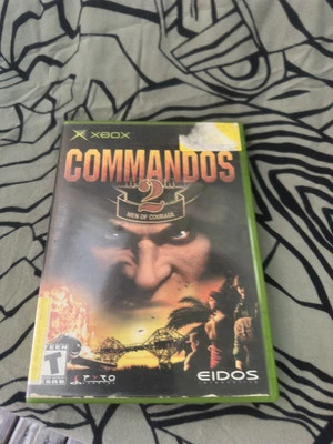 Commandos 2: Men of Courage (Microsoft Xbox, 2002) Adult Owned CIB - Image 1 of 3
