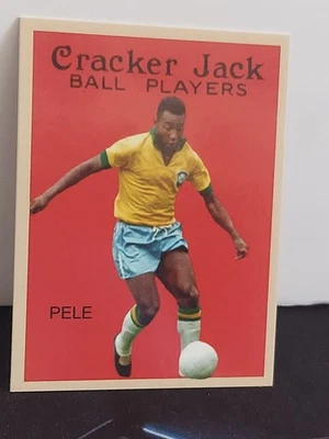 Tarjeta de jugadores de pelota Pelé 2024 Cracker Jack 2 1/4" x 3" #250 💥  Foto 1 de 4
