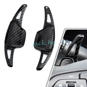 Carbon Fiber Steering Wheel Paddle Shifter For Cadillac XT4 XT6 CT4 CT5 Luxury - Picture 1 of 7