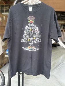 Harley Davidson Christmas Tree Shirt 14th Annual Milk Man Mike Road Maggot Toy - Picture 1 of 4