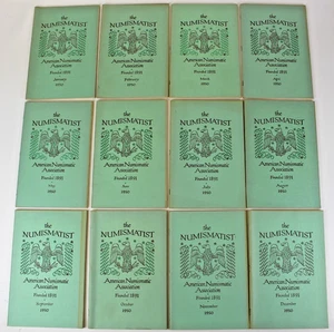 Jan-Dez 1950 12 Ausgaben The Numismatist American Numismatic Association Monthly - Bild 1 von 13