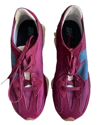 Zapatillas New Balance 327 Granate para Niños Talla 1-5 Nuevas Sin Caja Foto 1 de 4