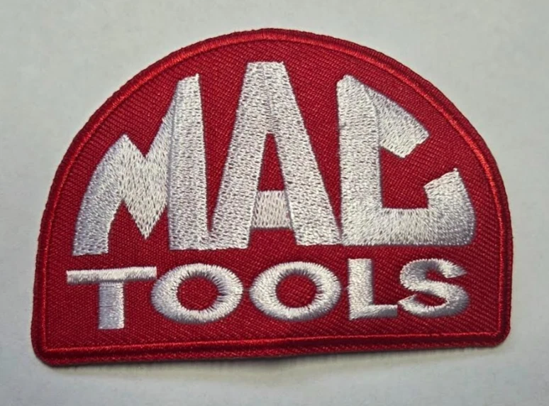 Mac Tools (iron on embroidered patch) - Image 1 of 1
