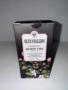 Aceite corporal Blue Stallion Jasmine Joy. 8,45 fl oz. Precintado en caja. - Imagen 1 de 3