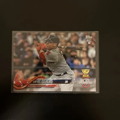 2018 Topps Opening Day - Rafael Devers #2 (RC) - Image 1 of 2