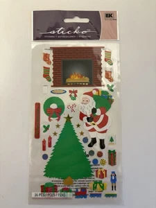 Sticko Weihnachten Scrapbooking Aufkleber - Heiligabend - Neu im Paket - Bild 1 von 5