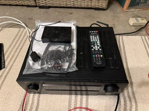 Denon AVR-X4700H 9.2 Channel 8K AV Receiver Home Theater with Remote Bundle - Picture 1 of 7