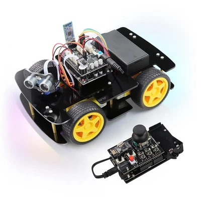 Freenove 4WD Car Kit with Remote Control (Compatible with Arduino IDE), Line Tra - Image 1 of 4