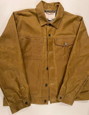 NEW Filson Tin Cloth Short Lined Cruiser Jacket Men Size XL Trucker - Image 1 of 4