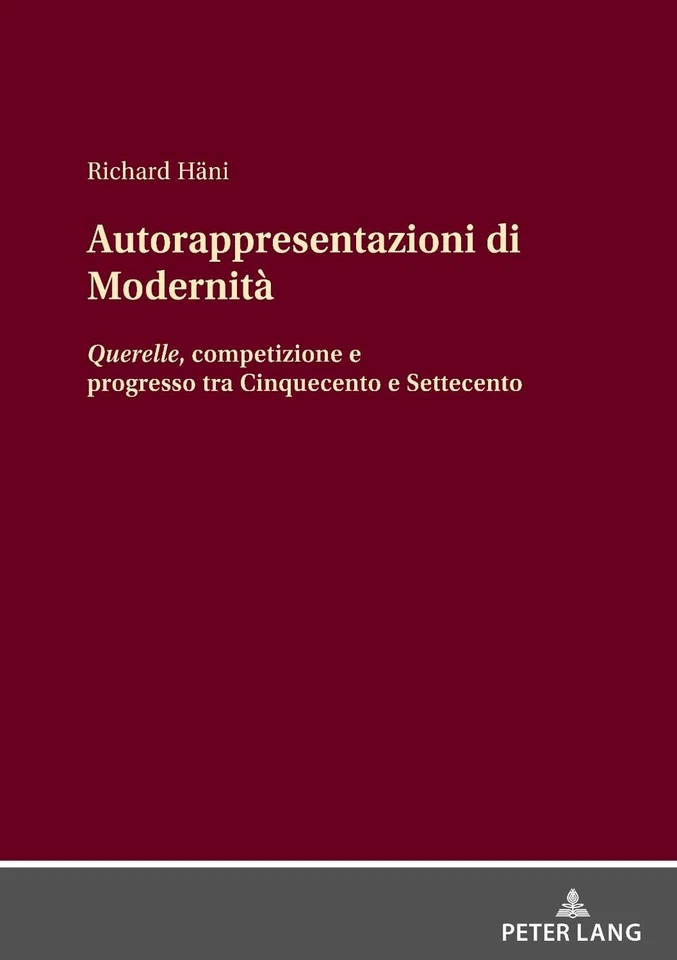 Autorappresentazioni di Modernit: Querelle, competizione e progresso tra Cinquec - Image 1 of 1
