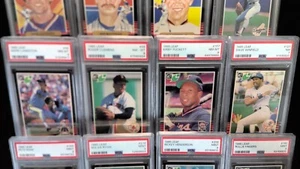 1985 Leaf Baseball Complete Set - with 16 Graded cards (See Desc 4 list) - Picture 1 of 13