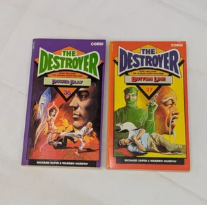 2 The Destroyer Book Bundle Paperback By Richard Sapir Warren Murphy No. 37 38 - Picture 1 of 4