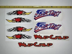 Honda Polaris Can-am Yamaha Woody Fear This Wild Child Decal Sticker SET - Bild 1 von 1
