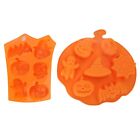 Silicone Halloween Pumpkin Baking Molds Non Stick Silicone Candy Chocolate