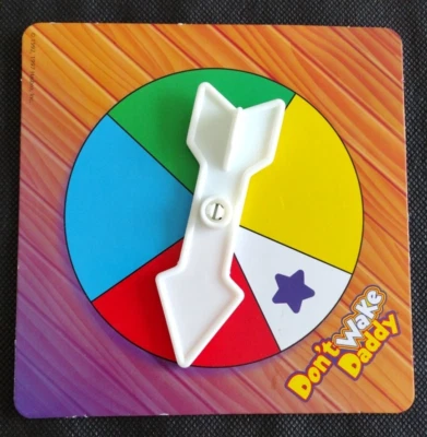1997 Hasbro Don't Wake Daddy Jogo Giratório de Substituição - Imagem 1 de 3